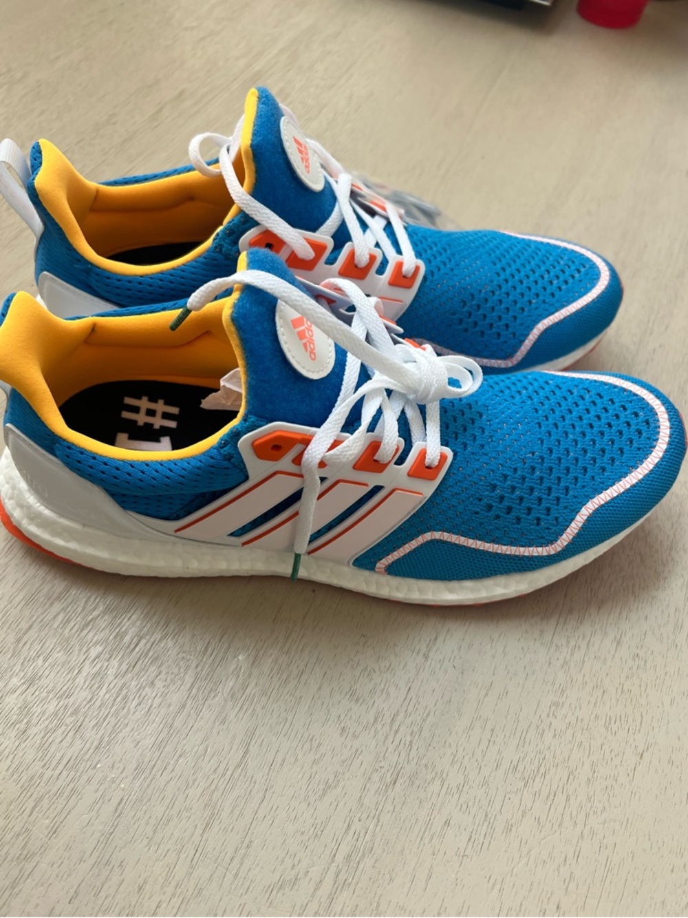 adidas Ultra Boost 1.0 "Olympique Lyonnais Blue"mens size US 10.5 woman 11.5 nwt